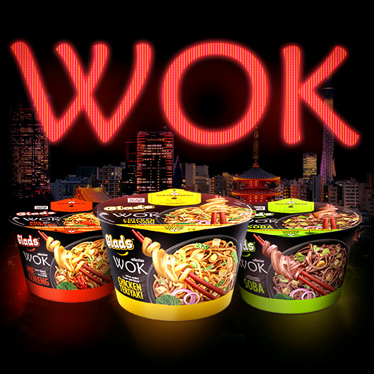 Новинка Glads WOK. На зустріч екзотичним враженням!